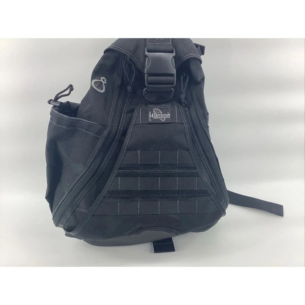Maxpedition Monsoon Gearslinger Tactical Hard Use Gear Sling Backpack Bag Black
